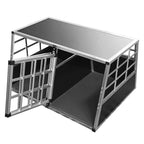 OUTLET! POHJOLAN LEMMIKKITARVIKE Kuljetushäkki Kahdelle Koiralle Autoon Alu L, 69 x 89 x 50 cm