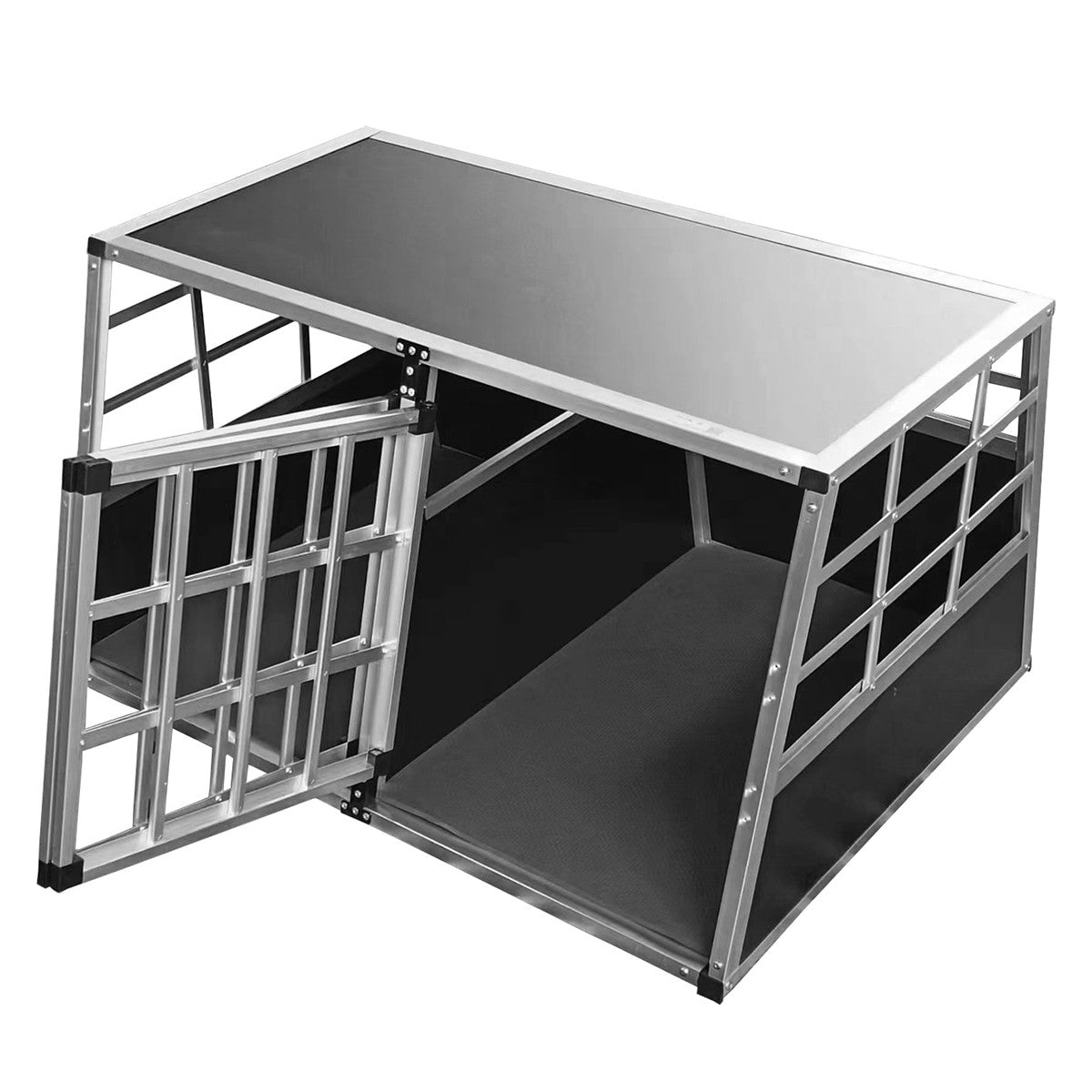 POHJOLAN LEMMIKKITARVIKE Kuljetushäkki Kahdelle Koiralle Autoon Alu L, 69 x 89 x 50 cm