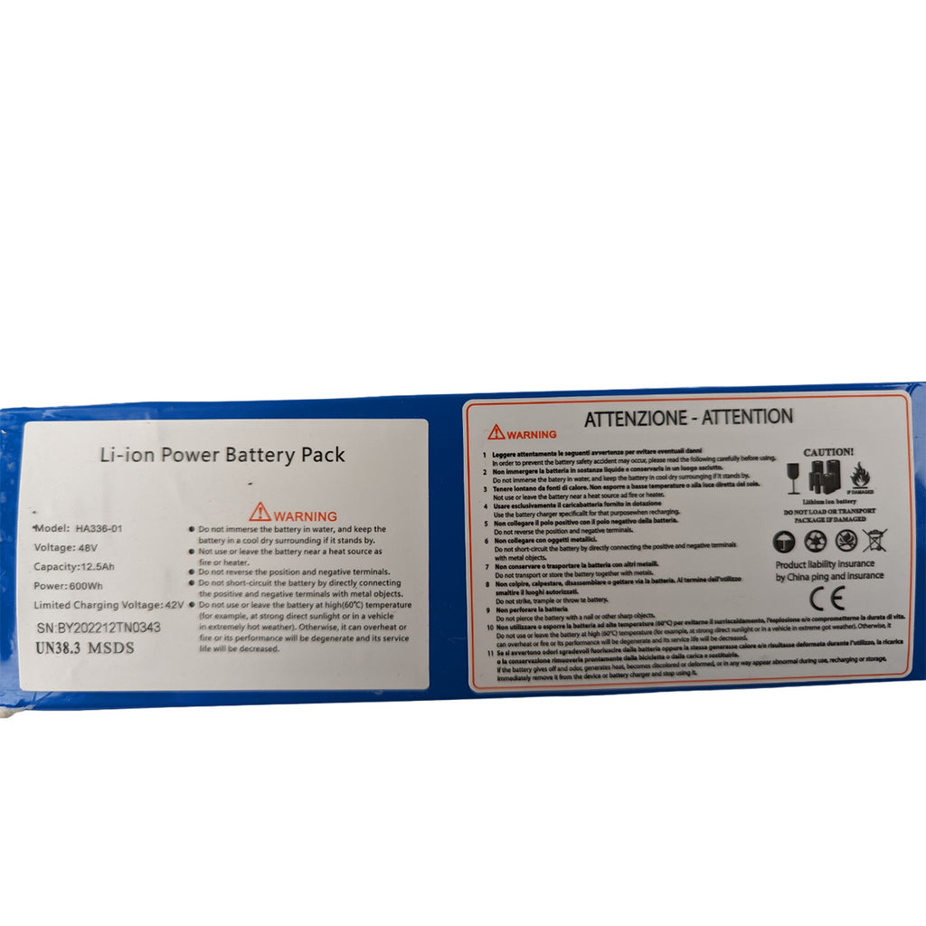 EVX ACE 2.1 SUPER Sähköpotkulaudan akku 48V 12 Ah