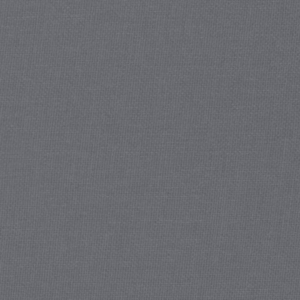 Lepotuoli tummanharmaa kangas