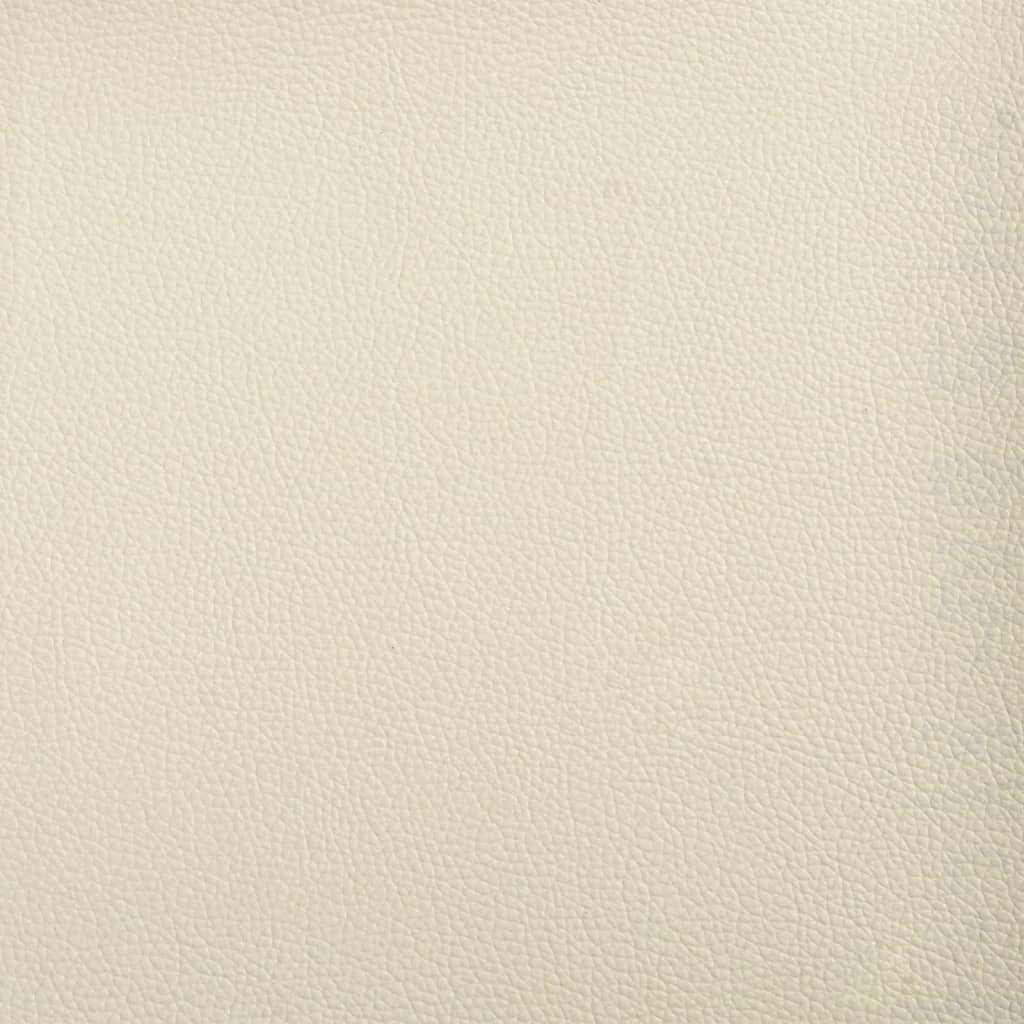 Hierova nojatuoli jalkatuella kerma keinonahka