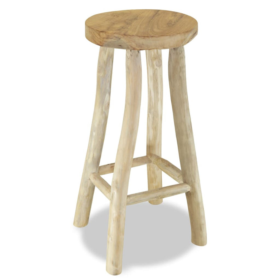 Barstol, massiv teak