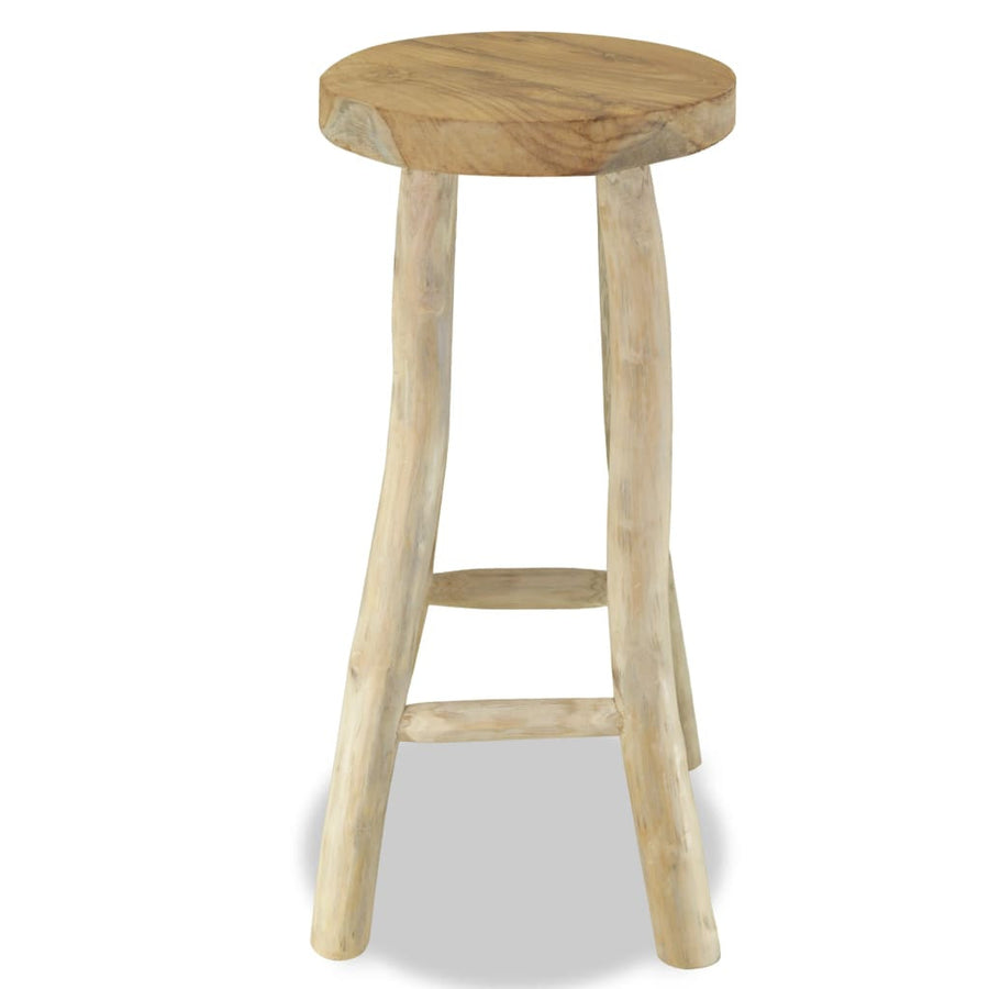 Barstol, massiv teak