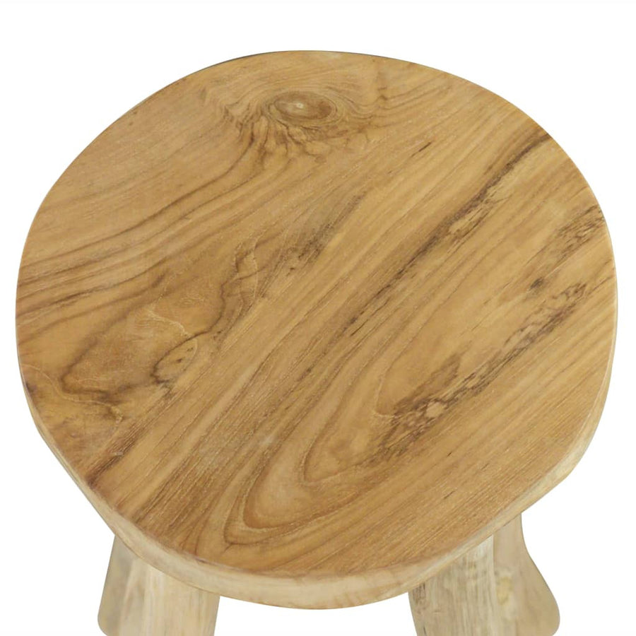 Barstol, massiv teak
