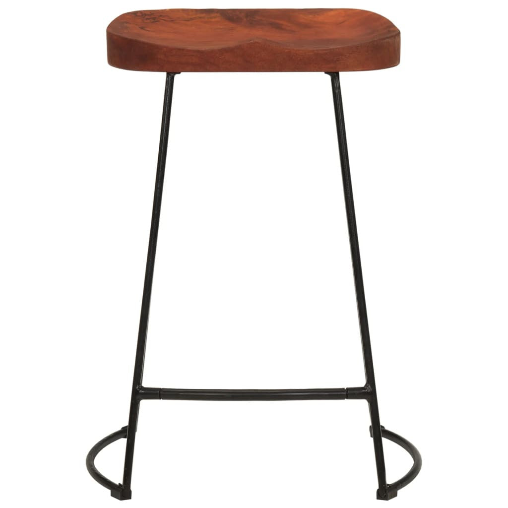Gavin baarijakkarat 2 kpl 45x40x63 cm täysi mangopuu