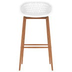 Baarituolit 2 kpl valkoinen