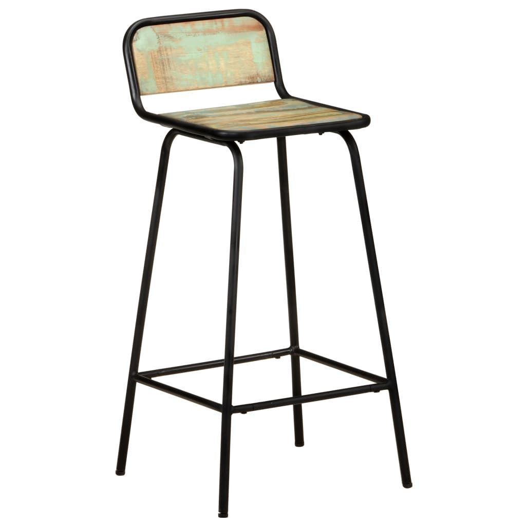 Baarituolit 4 kpl kierrätetty täyspuu