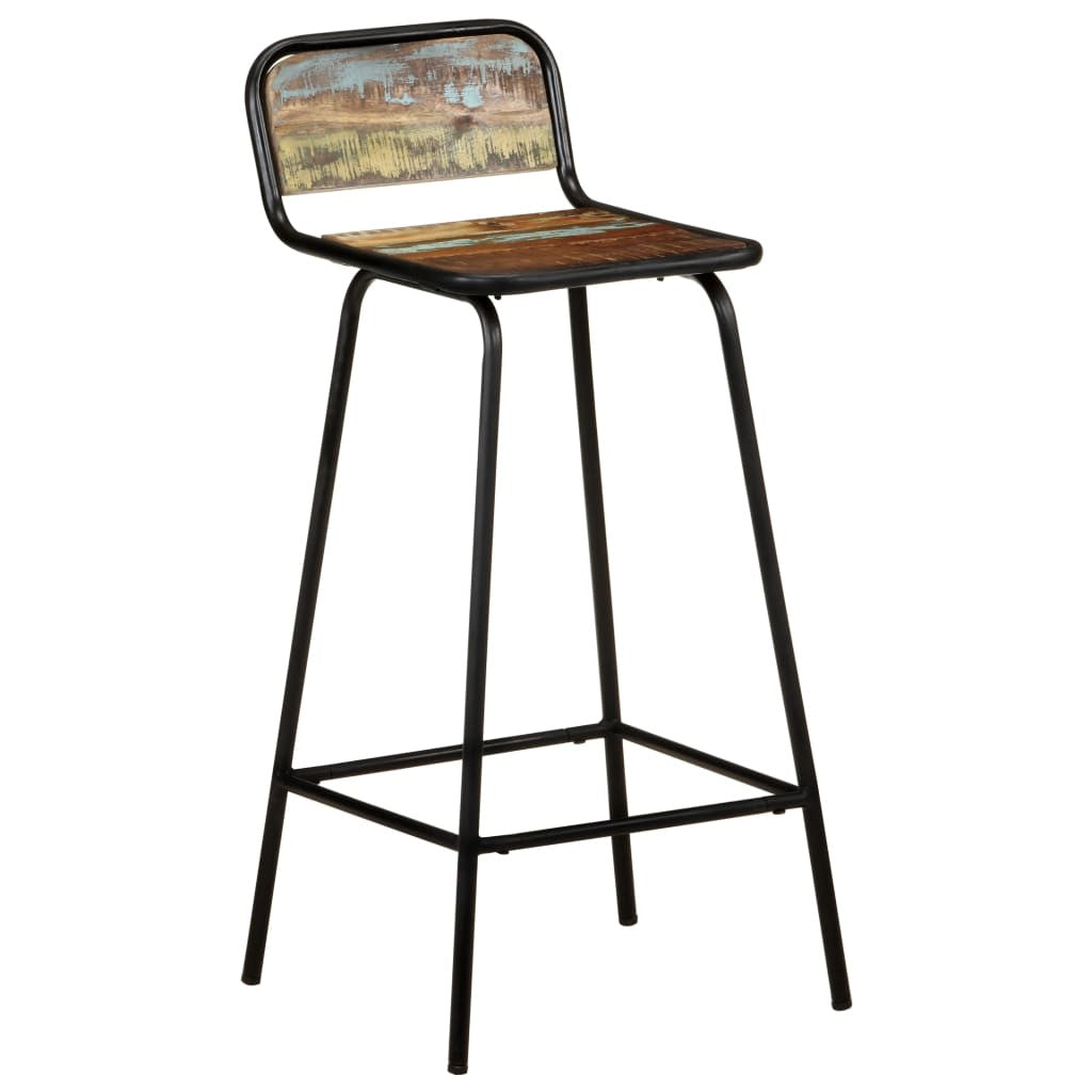 Baarituolit 4 kpl kierrätetty täyspuu