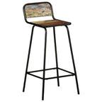 Baarituolit 4 kpl kierrätetty täyspuu