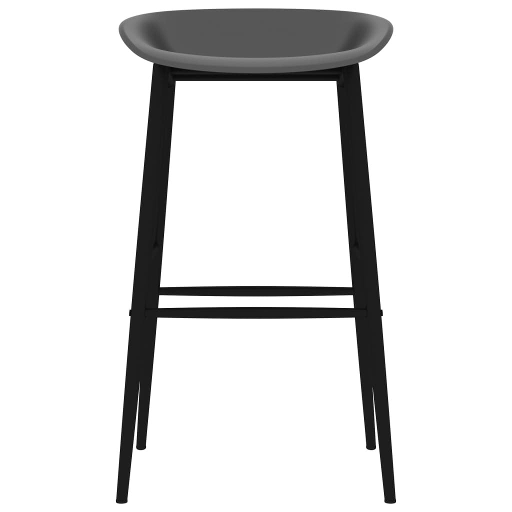 Baarituolit 2 kpl harmaa