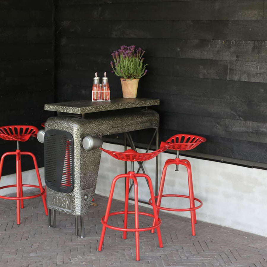 Esschert Design Barstol Traktorröd