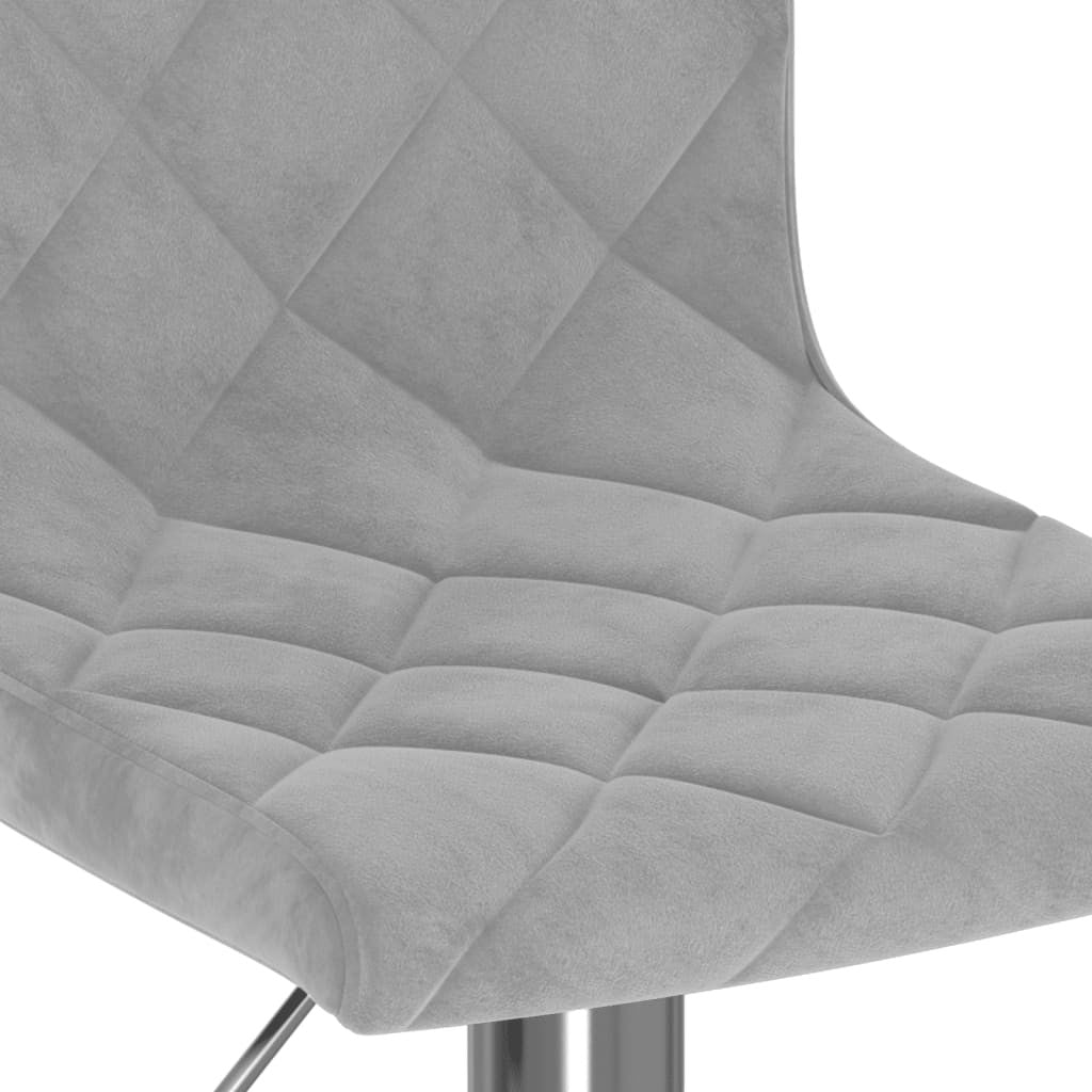 Baarijakkarat 2 kpl vaaleanharmaa sametti