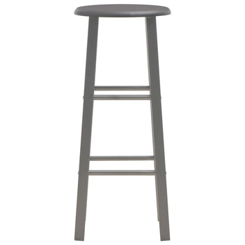 Barstolar, 2 st, antracit MDF