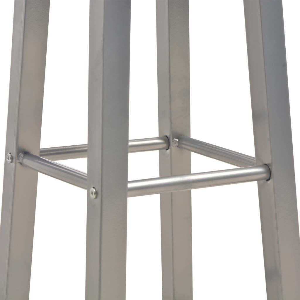 Barstolar, 2 st, antracit MDF