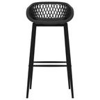 Baarituolit 2 kpl musta