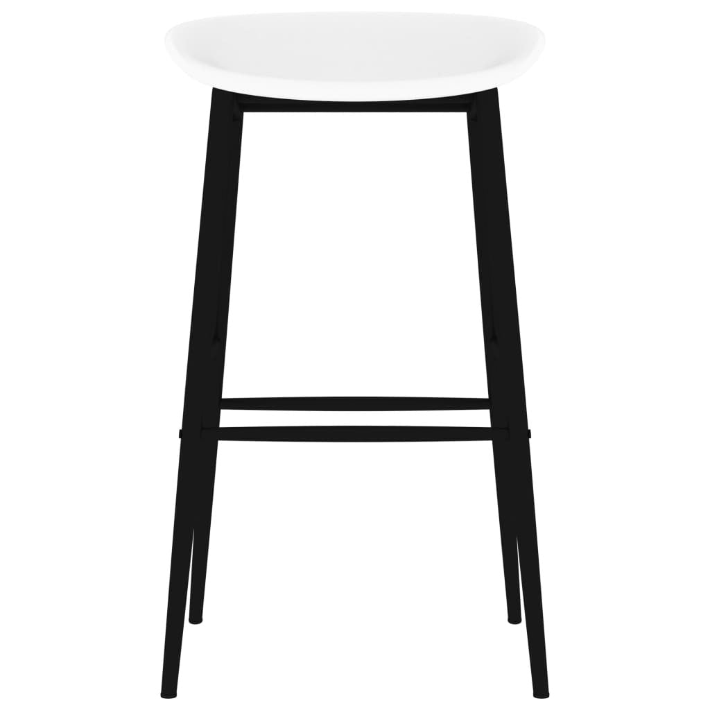 Baarituolit 2 kpl valkoinen