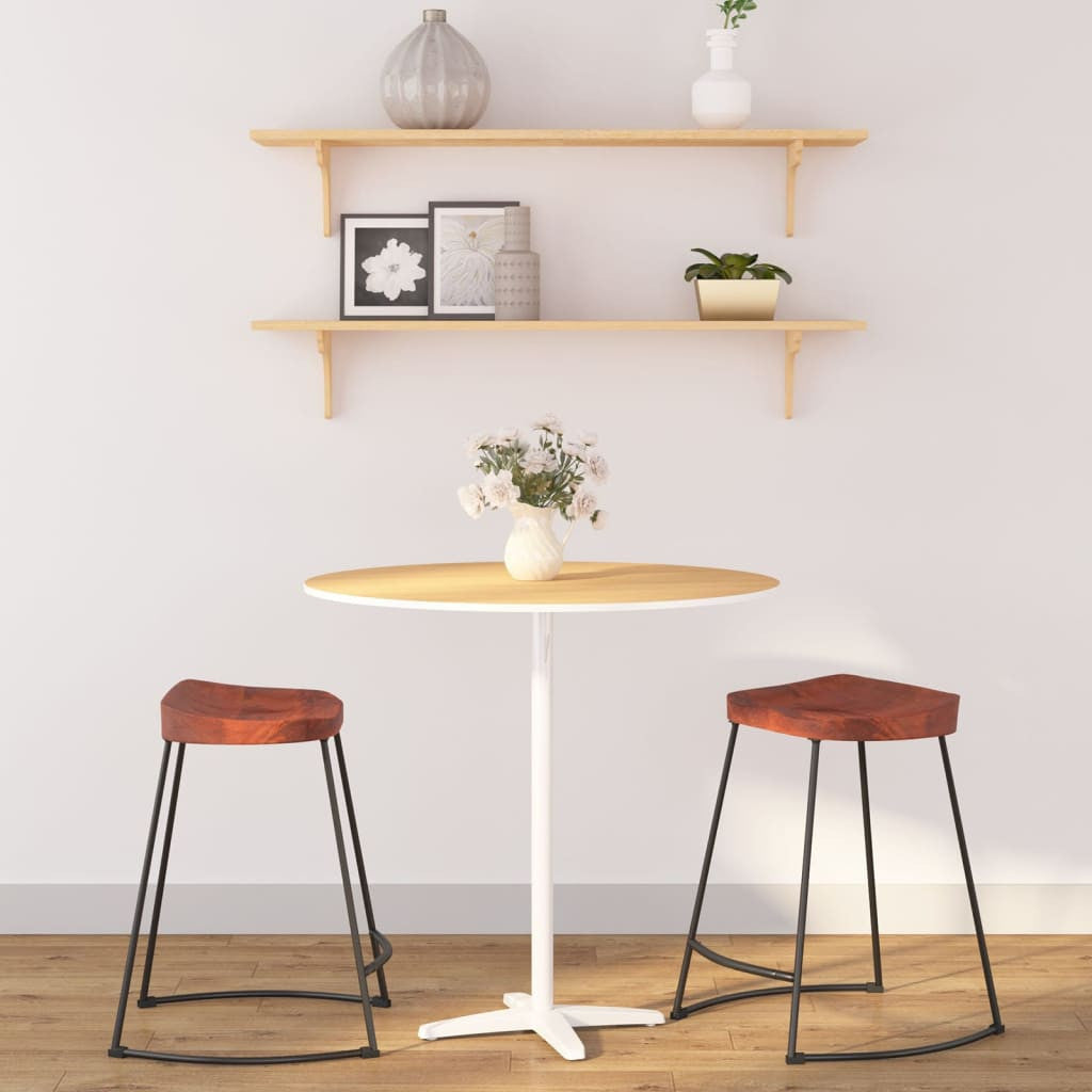 Gavin baarijakkarat 2 kpl 45x38x53 cm täysi mangopuu