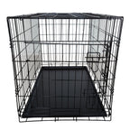 POHJOLAN LEMMIKKITARVIKE Kasaantaitettava Lemmikkihäkki L, 91 x 57 x 63,5cm, Musta