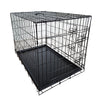 Kasaantaitettava Lemmikkihäkki L, 91 x 57 x 63,5cm, Musta