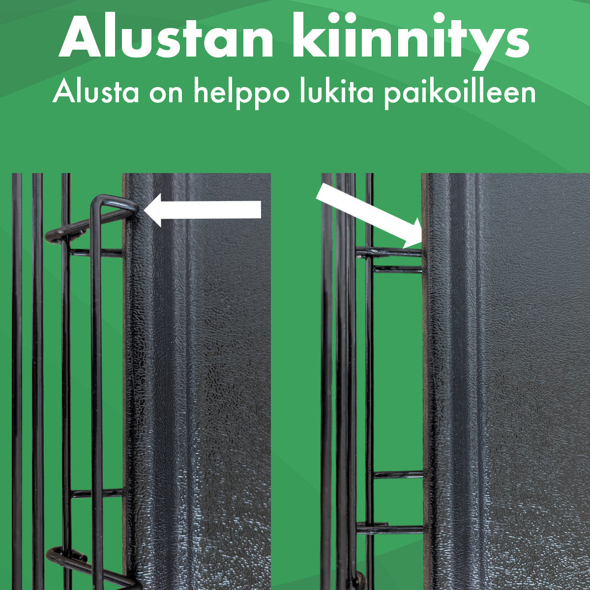 Kokoontaitettava koirahäkki XXL 121 x 74 x 80,5 cm – 2 ovea, tuplalukitus, musta
