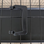 POHJOLAN LEMMIKKITARVIKE Kasaantaitettava Lemmikkihäkki XL, 107 x 69 x 75 cm, Musta