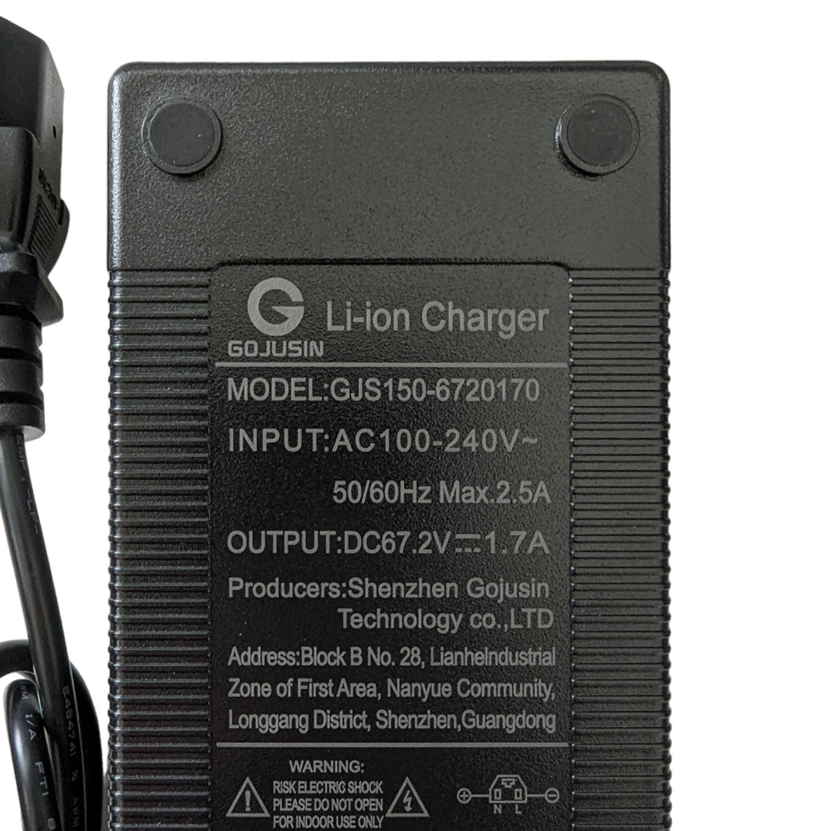 Varaosa Sähköpotkulauta FAT laturi