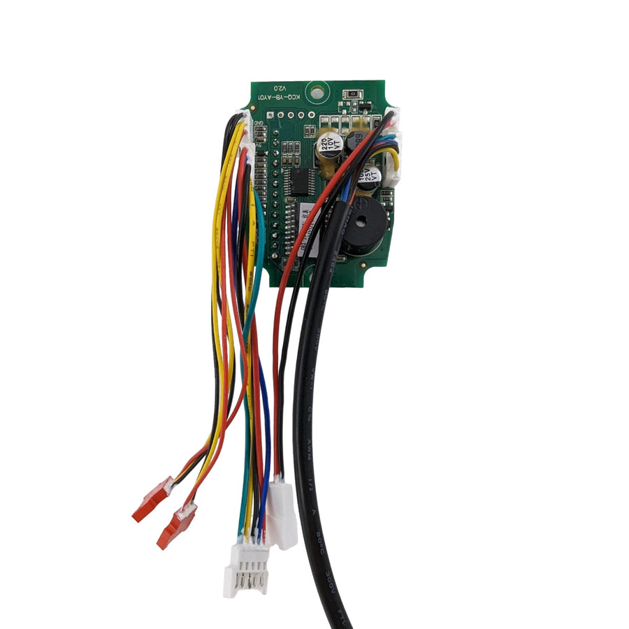 Display för elektriska sparkplattor