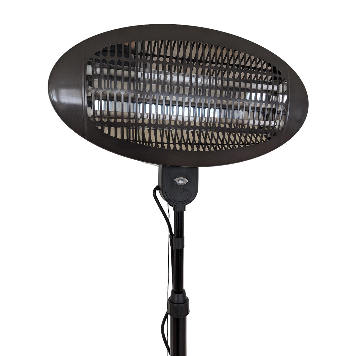 Säädettävä Parvekelämmitin / Terassilämmitin Kvartsi Jalalla 2000W IP34