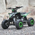 POHJOLA MOTORS Minimönkijä 110CC Automaatti, musta-vihreä