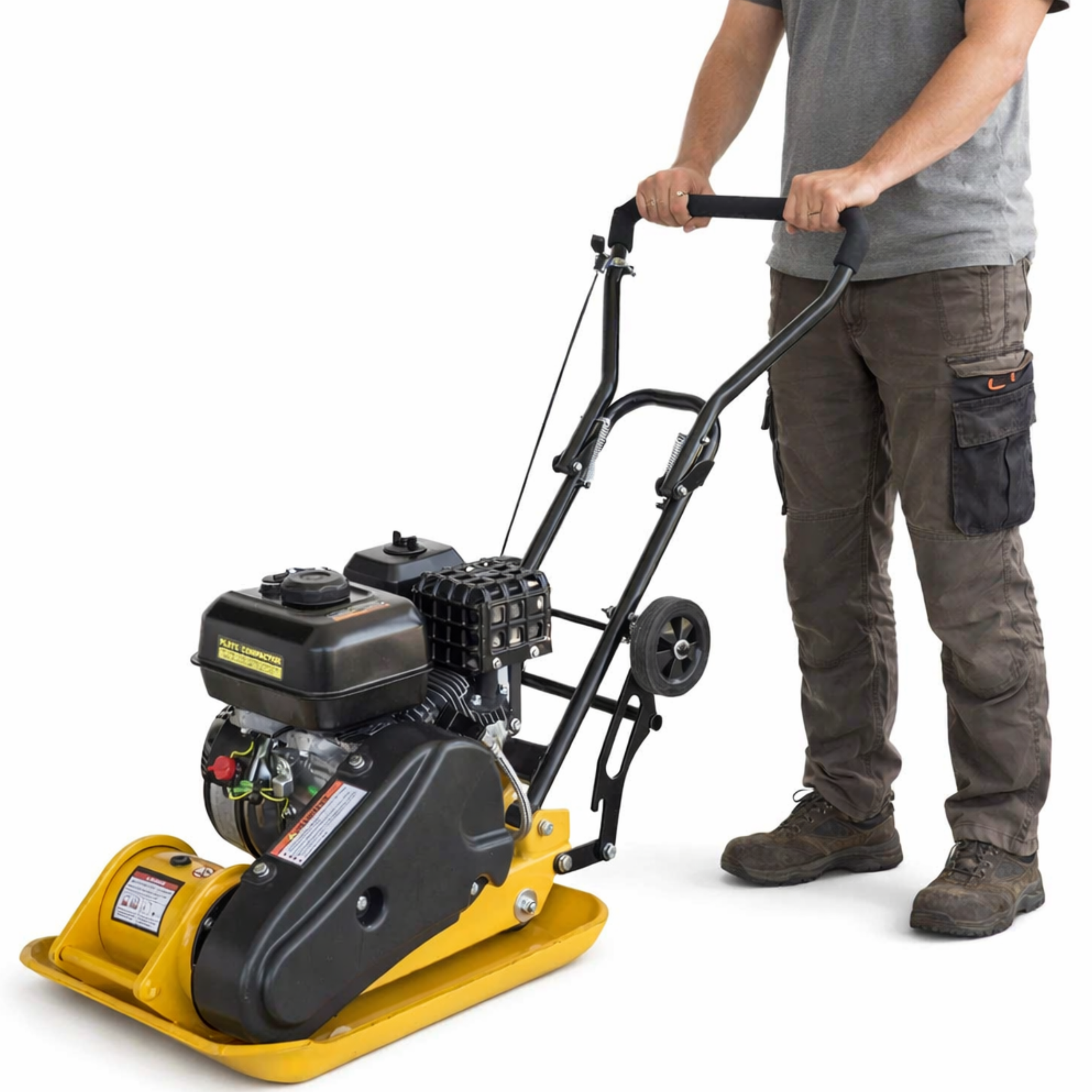 Arktis Motors PRO Road Tiller 86 kg, 196 cc 4-taktsmotor, gul