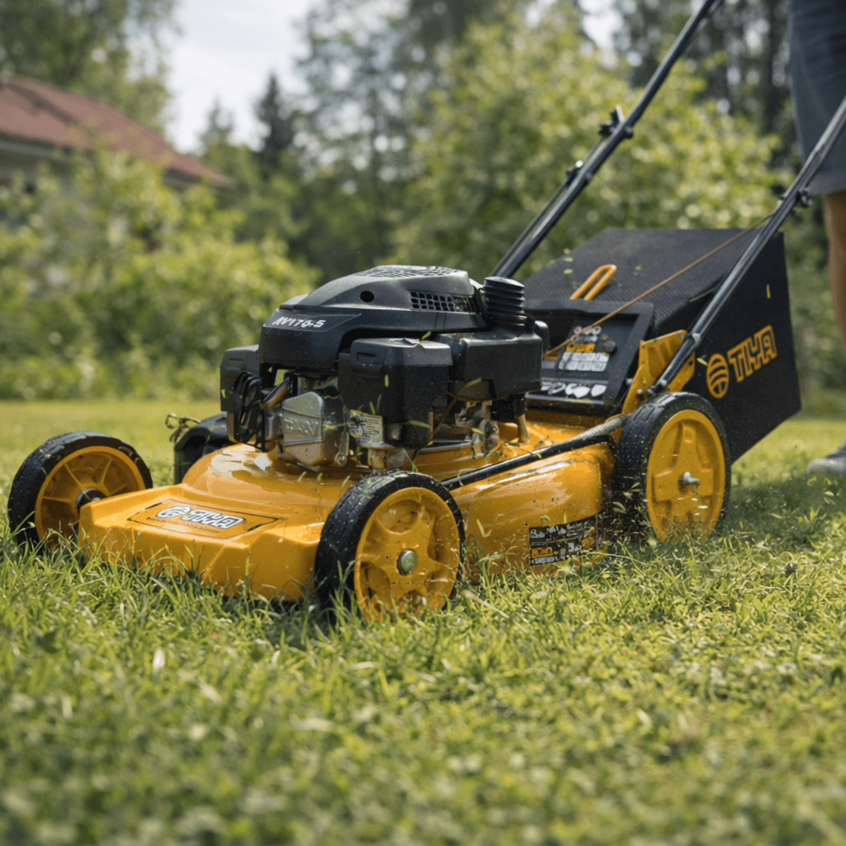 Pohjola Motors 3-in-1 Ruohonleikkuri 170cc / 2.8kW 53cm