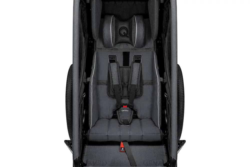 Qeridoo KidGoo1 Polkupyörän Peräkärry 1 Lapselle