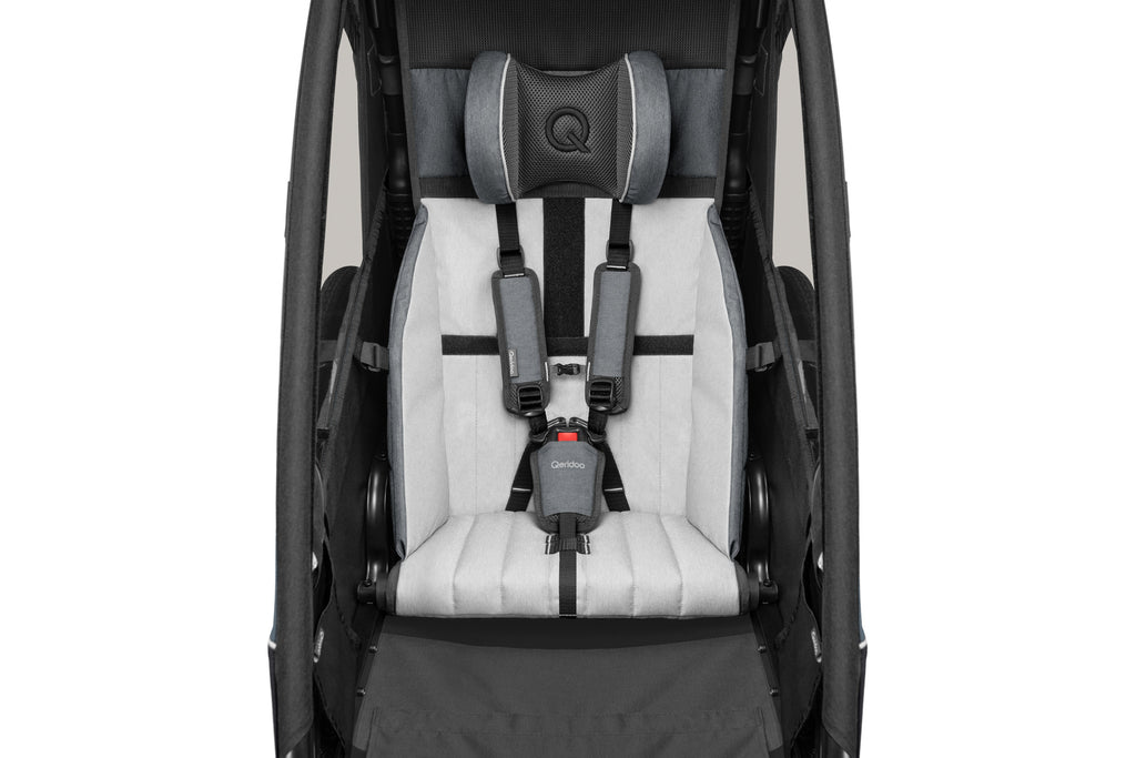 Qeridoo Sportrex1 cykelkärra för 1 barn