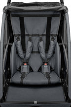 Qeridoo QUPA2 Polkupyörän Peräkärry 2 Lapselle