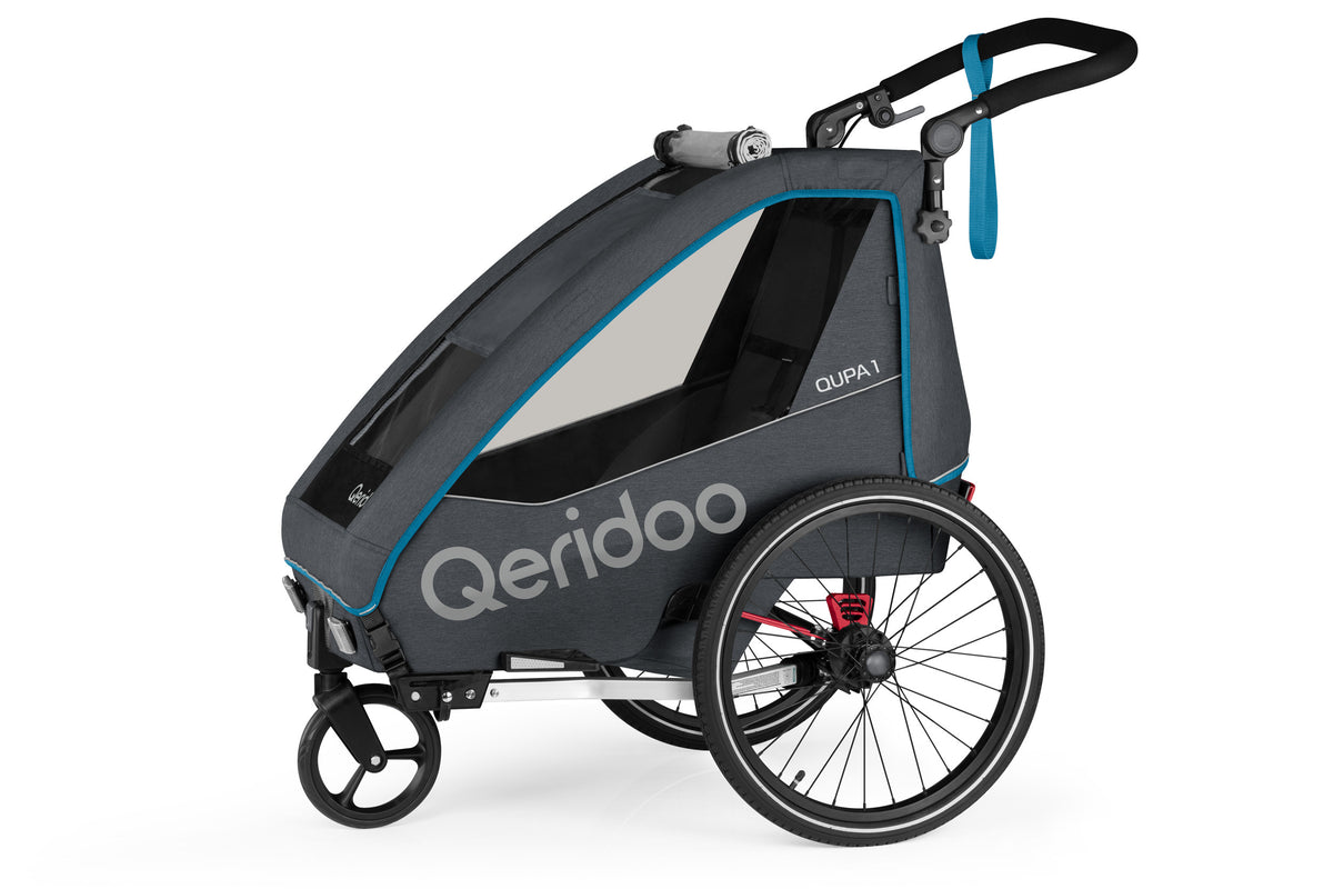 Qeridoo QUPA1 Polkupyörän Peräkärry 1 Lapselle