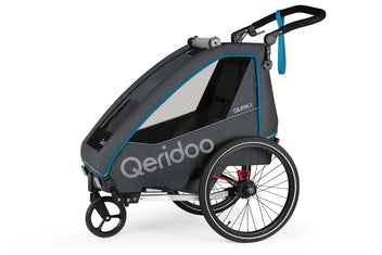 Qeridoo QUPA1 Polkupyörän Peräkärry 1 Lapselle