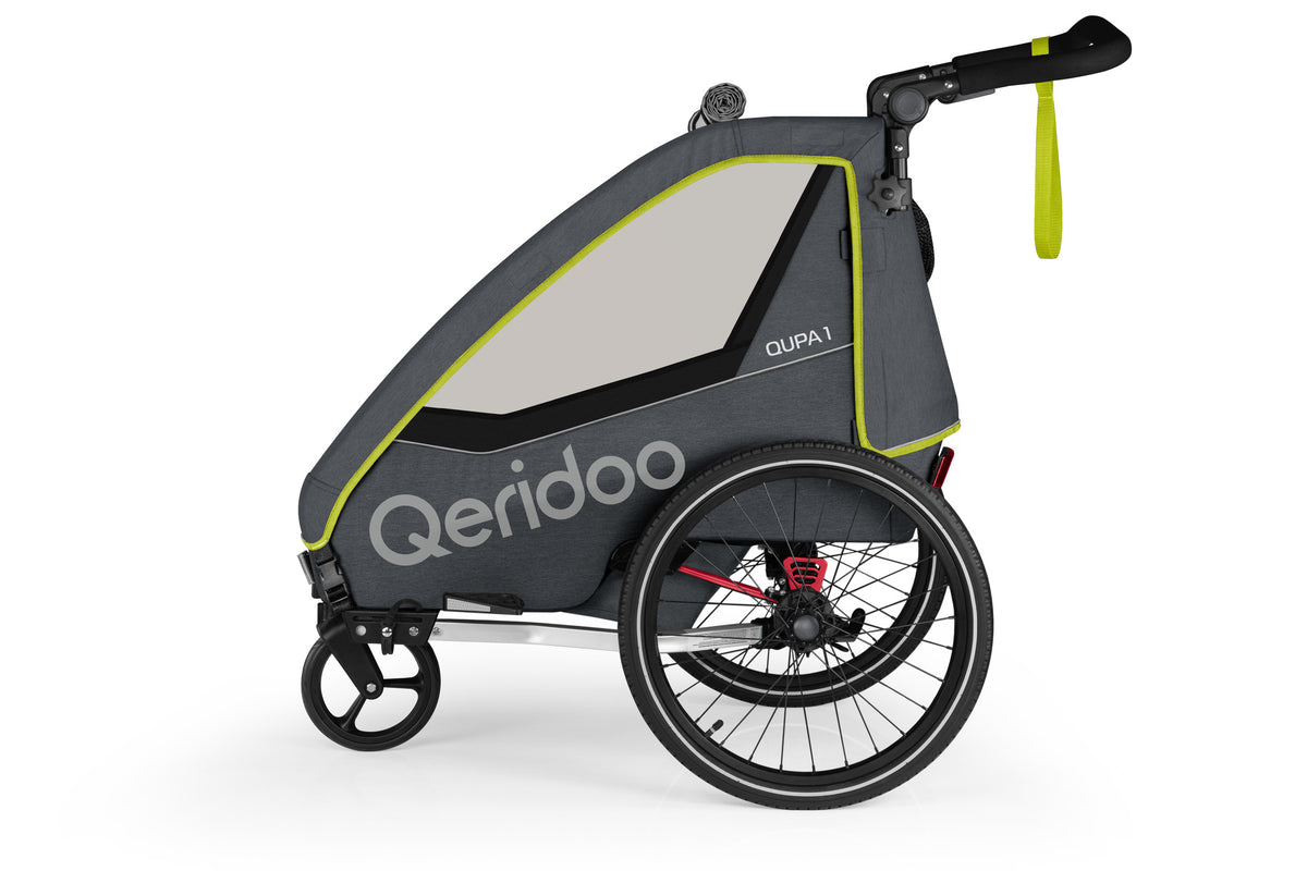 Qeridoo QUPA1 Polkupyörän Peräkärry 1 Lapselle