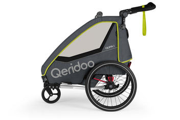 Qeridoo QUPA1 Polkupyörän Peräkärry 1 Lapselle