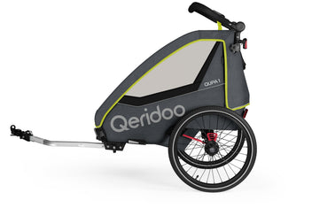 Qeridoo QUPA1 Polkupyörän Peräkärry 1 Lapselle