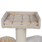 POHJOLAN LEMMIKKITARVIKE Raapimispuu Isolle kissalle 155cm, beige