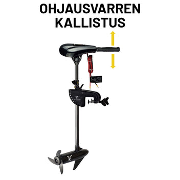 Elmotor 46LBS / 20,9 kg – 12V, 9,5 km/h, 5+3 växlar