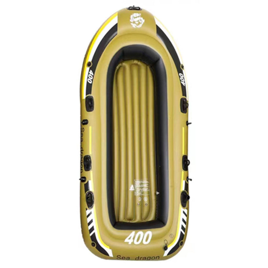 Kumivene 280 x 138 cm – 290 kg, 3+1 hengelle, 1,2 mm PVC, Fishman