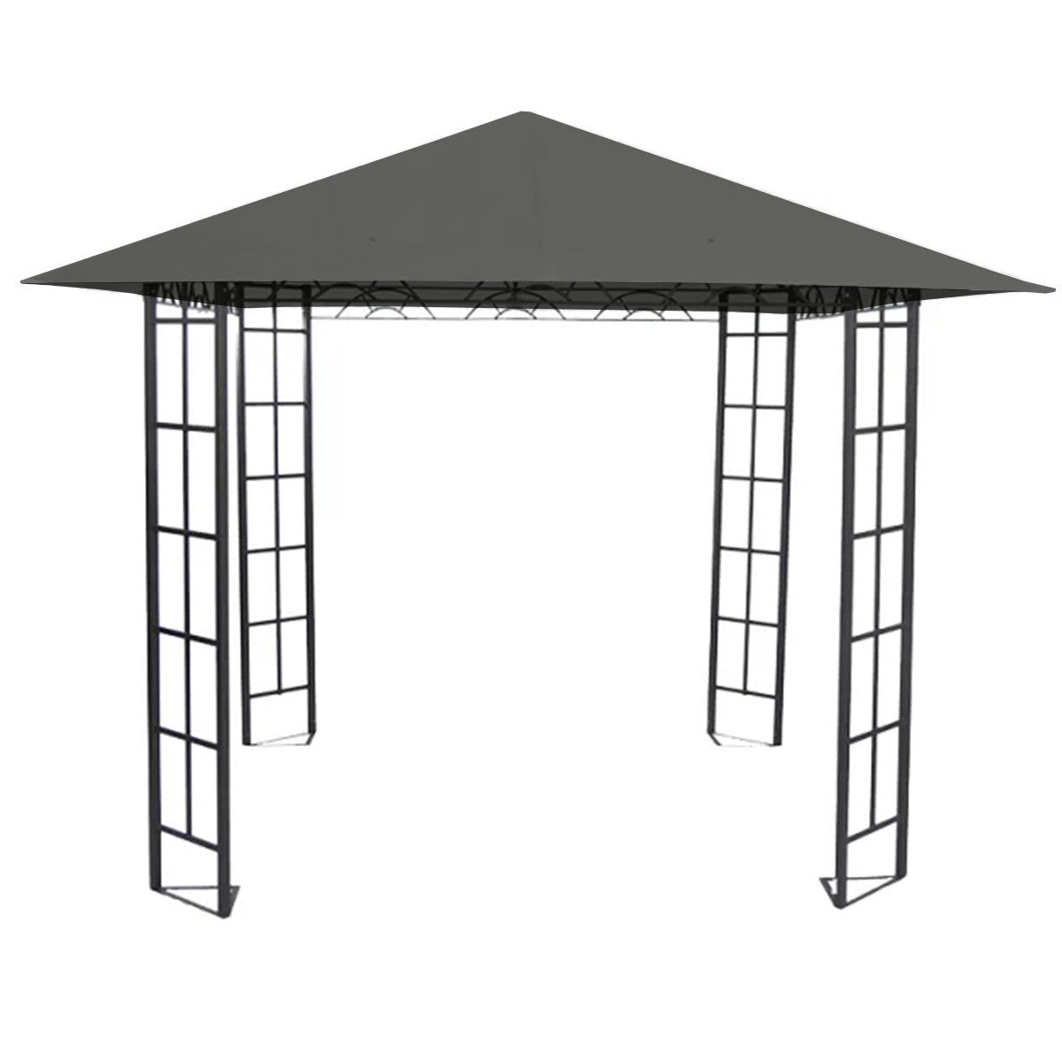 POHJOLA GARDEN KIMI Puutarhakatos / Paviljonki Terassille 3x3m, Harmaa