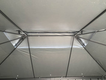 Paviljongtältduk 3 x 3 m – 250 g/m² polyester, PVC-beläggning