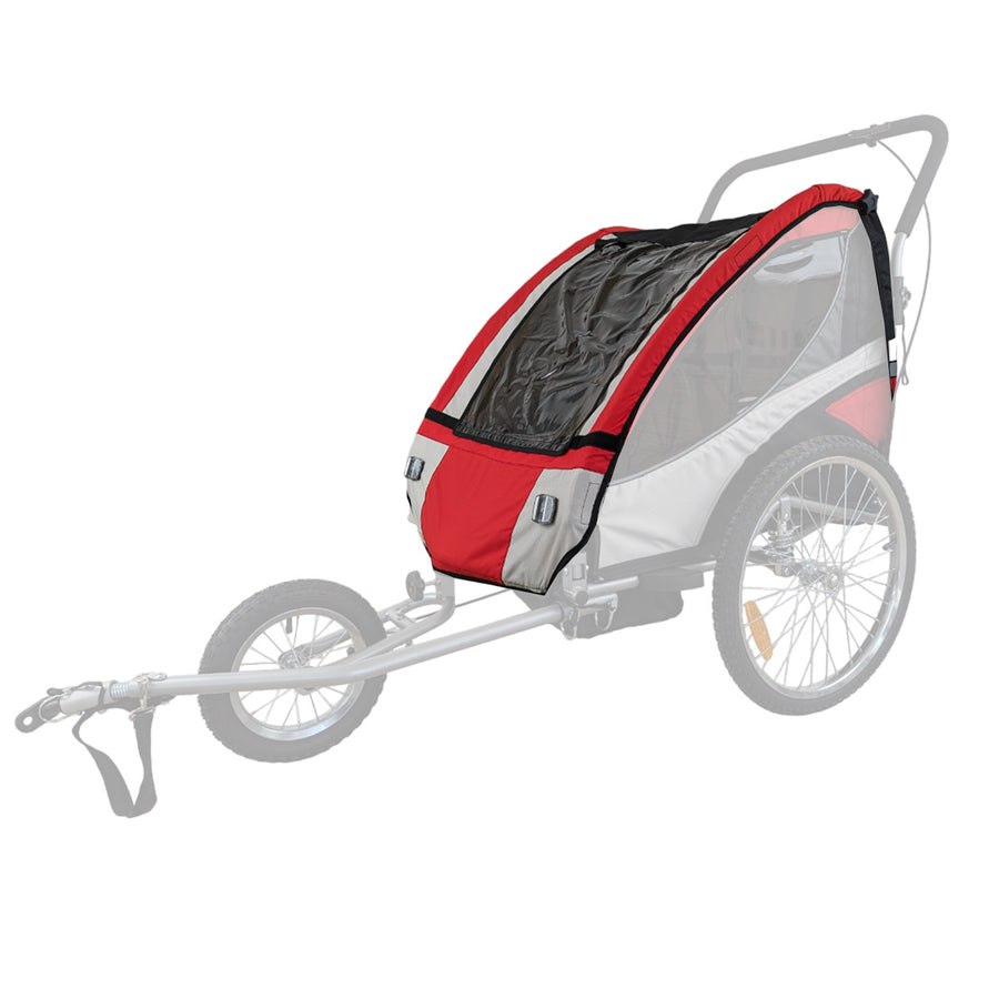 Täcktyg PACE / BT-504 för cykelkärra, rött