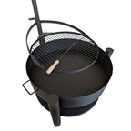 POHJOLA GARDEN Ulkotulisija 80 x 80 x 110 cm, musta