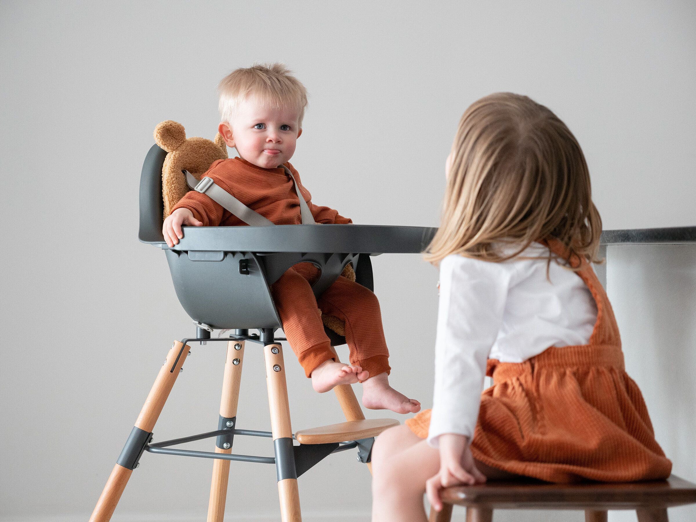 Childhome - Evolu syöttötuoli - Korkeussäädettävä, antrasiitti