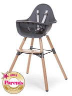 Childhome - Evolu syöttötuoli - Korkeussäädettävä, antrasiitti