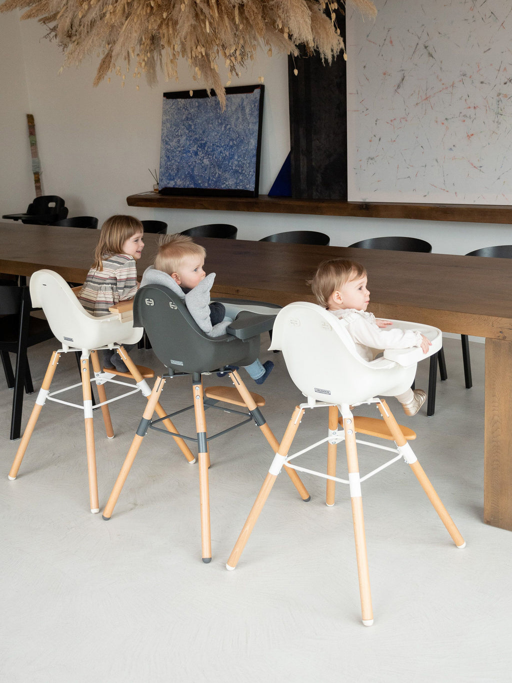 Childhome - Evolu syöttötuoli - Korkeussäädettävä, valkoinen