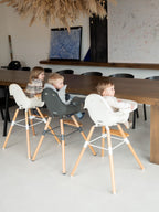 Childhome - Evolu syöttötuoli - Korkeussäädettävä, valkoinen